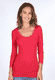 3/4-Arm-Shirt Lynn  - rubin