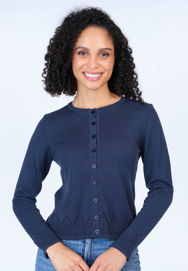 Strickjacke Manon - navy