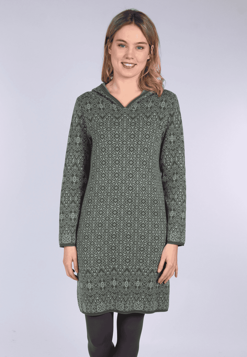 Strickkleid Astoria - thyme