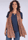 Scarf Sweet sweet jasmine - mango