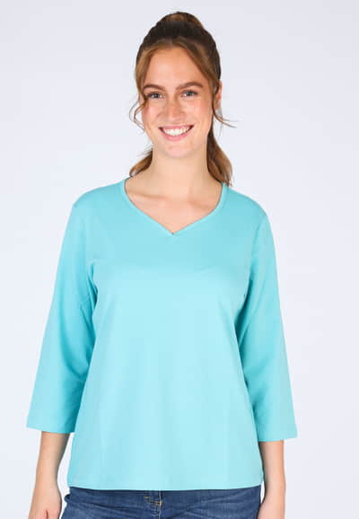 3/4-Arm-Shirt Hellena - wave