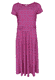 Kleid Malind mandala - raspberry