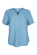 Leinenbluse Birgitine - swedish blue