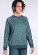 Sweater Shona garden  - deep ocean