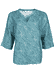 Leinenbluse Emine dancing dot - ocean