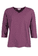 3/4-Arm-Shirt Hellena - plum
