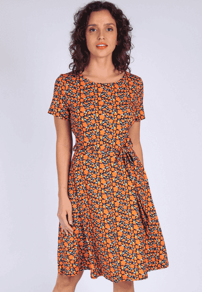 Dress Lucie sweet jasmine - mango
