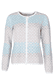 Strickjacke Kadir gradient  - ivory
