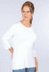 3/4-Arm-Shirt Mabel  - ivory