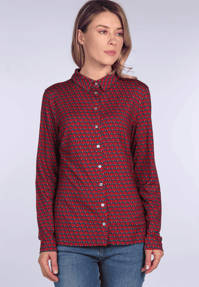 Bluse Mira  - red