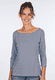 3/4-Arm-Shirt Daria  - navy