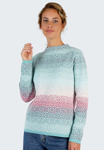 Strickpullover Dorit Fantasy  - wave