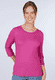 3/4-Arm-Shirt Mabel  - raspberry