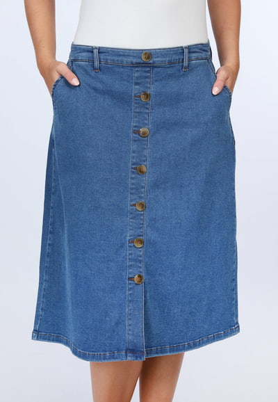 Jeansrock Caya - denim
