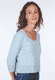 Strickjacke Liselotte - light blue