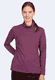 Rollkragenshirt Jessica - plum