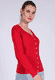 Strickjacke Manon - rubin