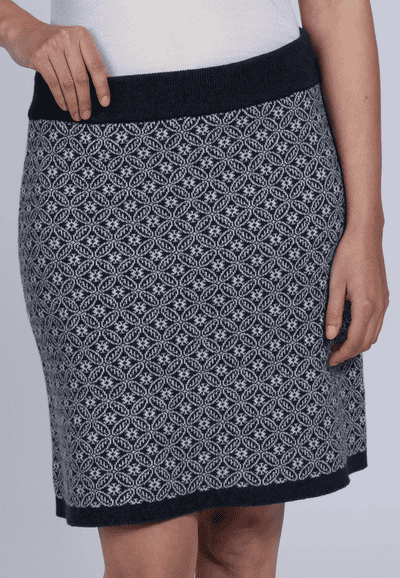 Knitted Skirt Mina - navy
